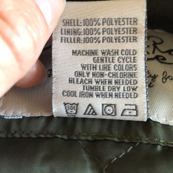 American Rag M Flight Bomber Jacket Zip Up Punk Old School Green Grunge NWOT - Picture 13 of 16